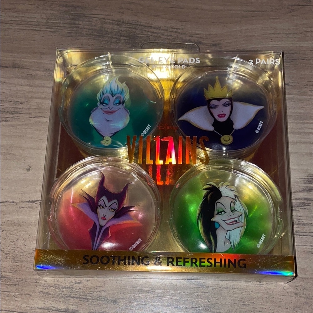 Disney Villains Gel Eye Pads Set